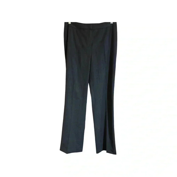 Lafayette 148 Gray Wool Blend Menswear Trouser Pants Size 8